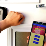 This device detects different household sounds through tinyML