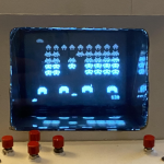 This small Space Invaders game runs on an Arduino Nano with a salvaged CRT display