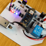 This smart lock uses voice recognition to control access