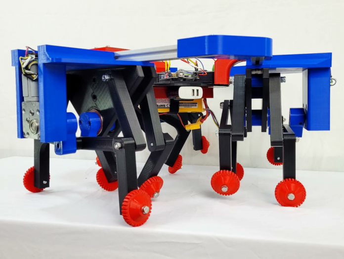 This walking machine can mosey in any direction