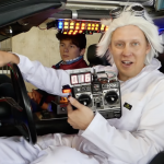 Back to the Future remote shows real DeLorean speed