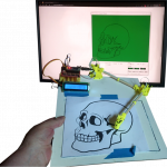 Building an electronic pantograph with Hall effect sensors