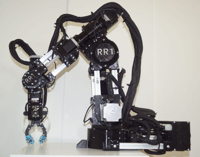 Real Robot One is a high-performance robotic arm that you can build yourself