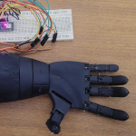 Controlling a bionic hand with tinyML keyword spotting