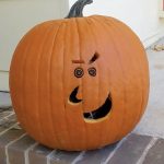 This jack-o’-lantern farts pumpkin spice whenever someone gets close