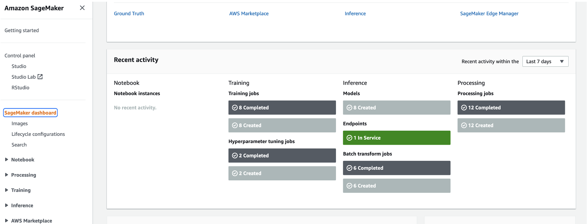 sagemaker-dashboard