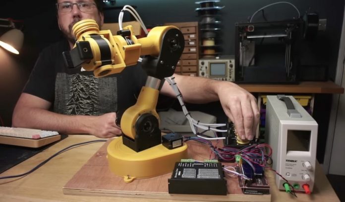 Increase a robot arm’s payload capacity by relocating its wrist motors
