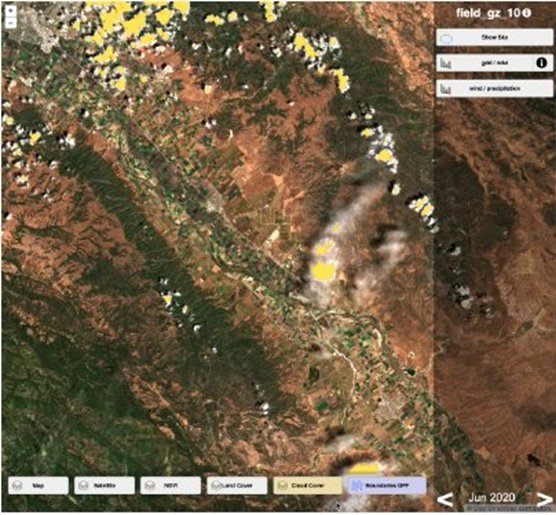 SageMaker pre-trained model that identifies cloud cover