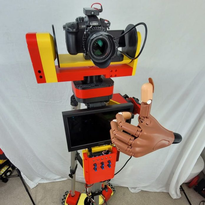 Check out James Bruton’s robotic camera operator
