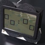 This clever clock displays the time in magnetic fields
