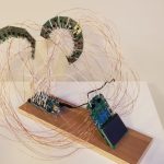 This Tee Eye calculator sculpture tells a story