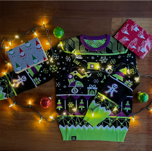 Hyperedge- , PCB Design, Hardware Design, Electronics Design, The beautifully ugly sweater!