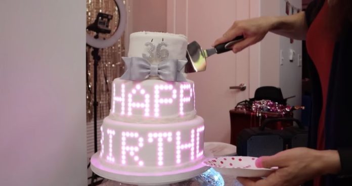 Arduino brings birthday cake to life