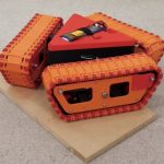 James Bruton improves his triangle-tracked tank