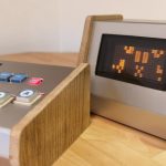 This original video game console features a VFD