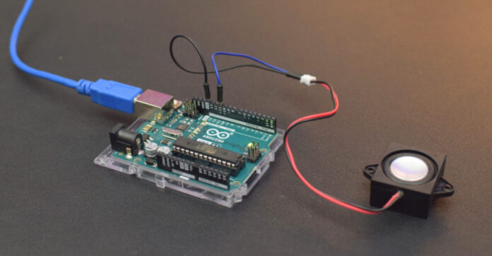 Arduino speaks without any special hardware