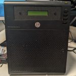 Adding an LCD interface to an old file server