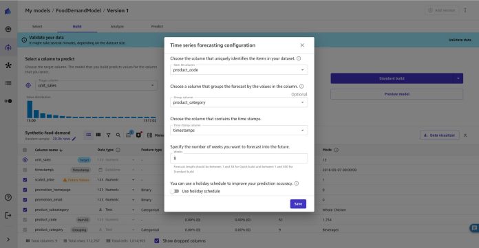 Speed up your time series forecasting by up to 50 percent with Amazon SageMaker Canvas UI and AutoML APIs