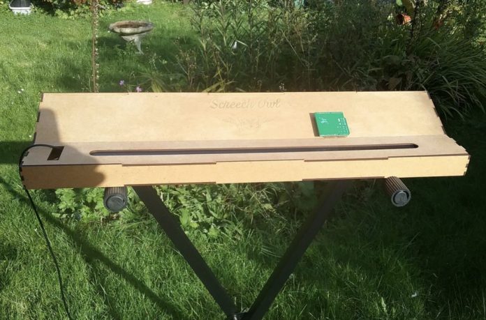 Unique synthesizer screeches like an owl