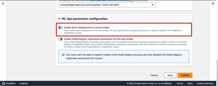 Deploy ML models built in Amazon SageMaker Canvas to Amazon SageMaker real-time endpoints