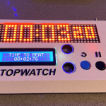Stairway stopwatch tracks climb time