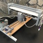 Affordable fixed-belt CNC plotter runs on Arduino