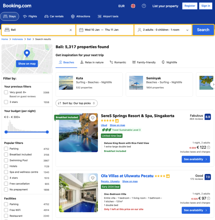 How Booking