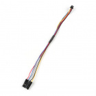 Flexible Qwiic Cable - Female Jumper (4-pin, Heat Shrink)