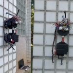 GLEWBOT scales buildings like a gecko to inspect wall tiles