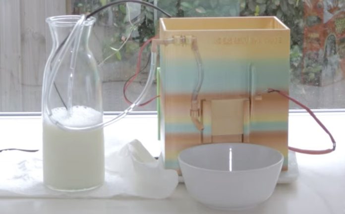 This Arduino-controlled machine dispenses the perfect bowl of cereal