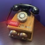 Vintage rotary phone becomes stylish kitchen timer