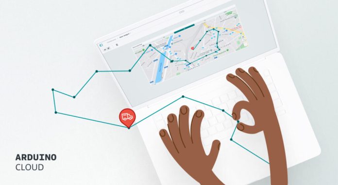 Track the location history of your devices in Arduino Cloud IoT dashboards