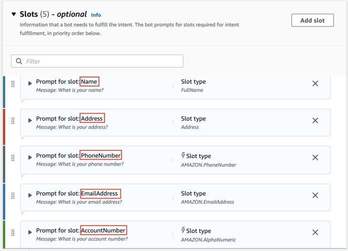 Detect and protect sensitive data with Amazon Lex and Amazon CloudWatch Logs