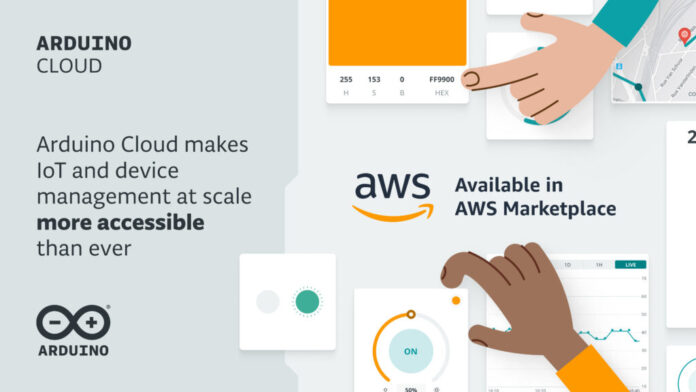Arduino Cloud is now available in AWS Marketplace!
