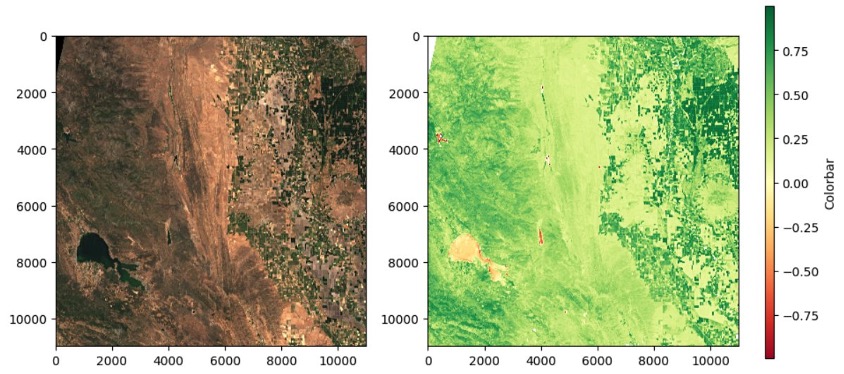 Hyperedge- , PCB Design, Hardware Design, Electronics Design, Sentinel 2 true color image and NDVI