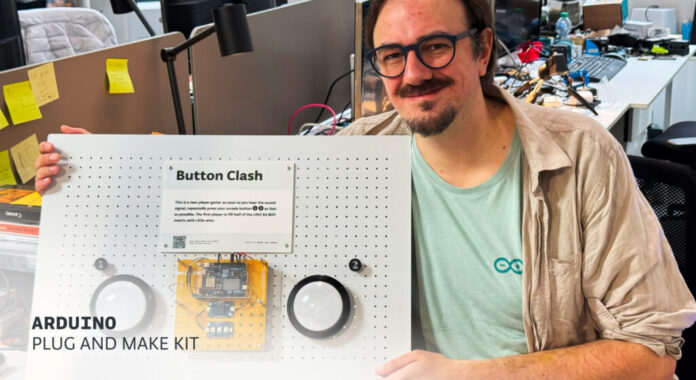 Build Button Clash in minutes: a new fun game with Plug and Make Kit