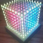 Displaying games on a 9x9x9 LED cube