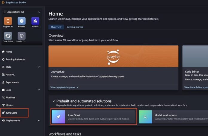 Amazon SageMaker JumpStart adds fine-tuning support for models in a private model hub