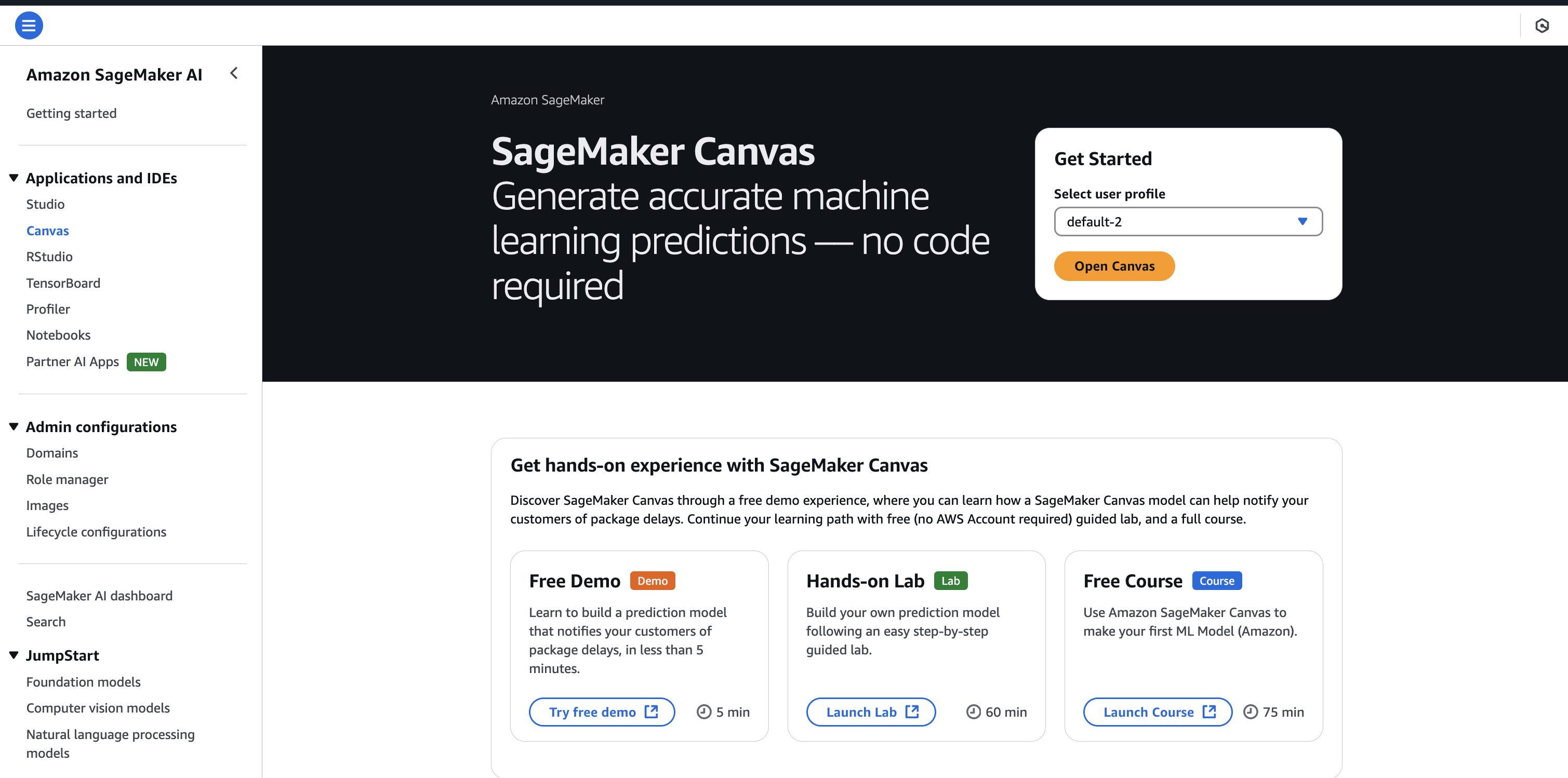 Hyperedge- , PCB Design, Hardware Design, Electronics Design, SageMaker Canvas homepage