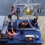 This DIY experimental reactor harnesses the Birkeland-Eyde process