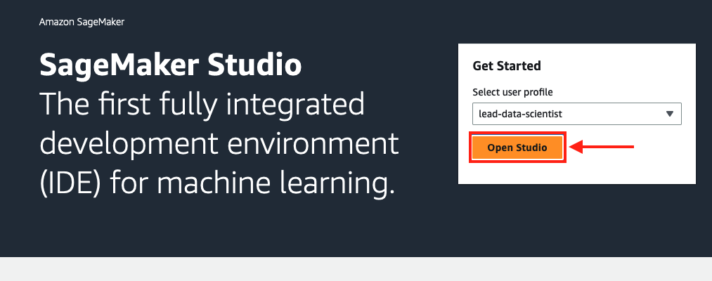 Hyperedge- , PCB Design, Hardware Design, Electronics Design, SageMaker Studio welcome screen highlighting integrated ML development environment with login options