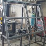 An Arduino Opta micro PLC safely controls this massive solar panel lift