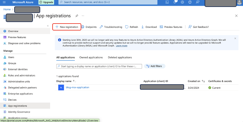 Hyperedge- , PCB Design, Hardware Design, Electronics Design, Microsoft Entra ID App registrations page showing single registered application