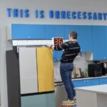 A super-sized set of digital calipers for giants