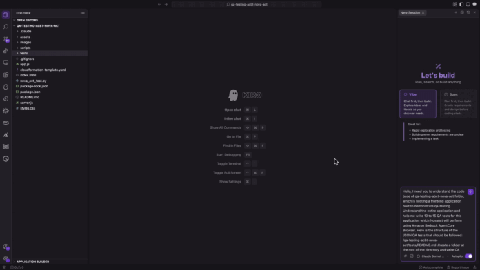 Agentic QA automation using Amazon Bedrock AgentCore Browser and Amazon Nova Act