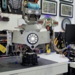 Humanoid robot becomes a bartender