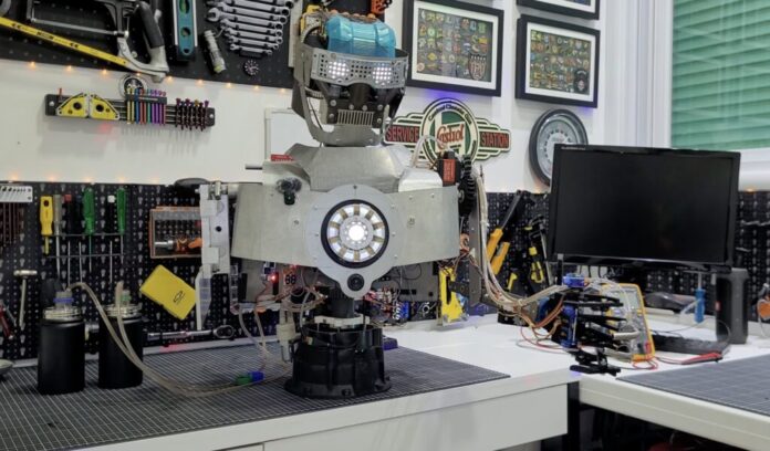 Humanoid robot becomes a bartender