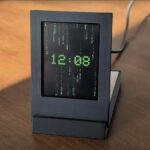 The Matrix-style digital rain clock for your desktop