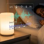 SomnoSphere is an intelligent bedside lamp that helps you sleep better