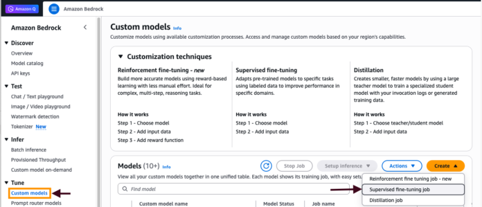 Customize Amazon Nova models with Amazon Bedrock fine-tuning
